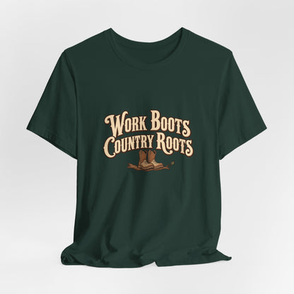 Work Boots Country Roots Tee