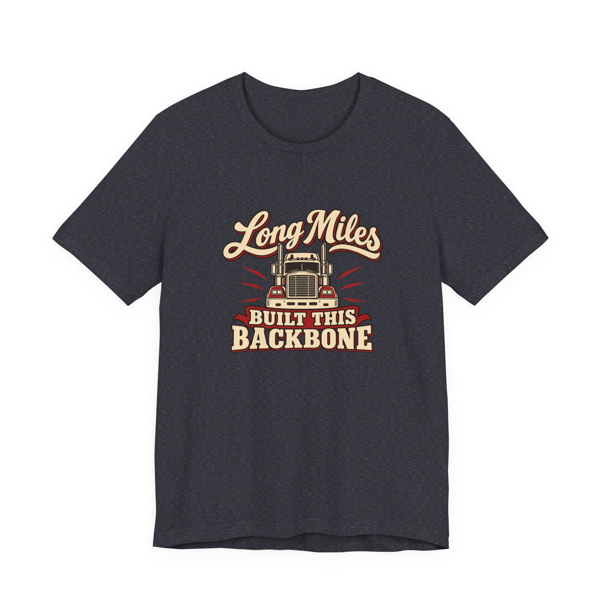 Long Haul Backbone Vintage Trucker Tee