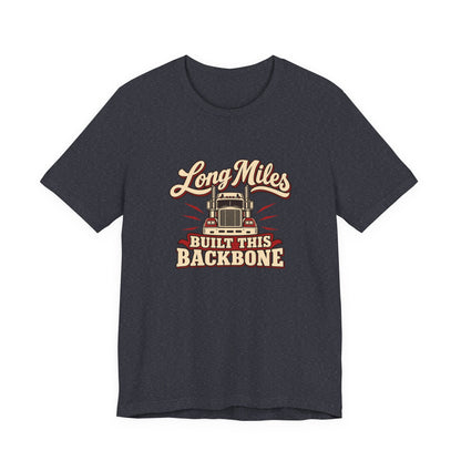 Long Haul Backbone Vintage Trucker Tee