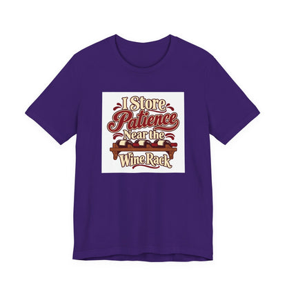 Wine Rack Patience Tee