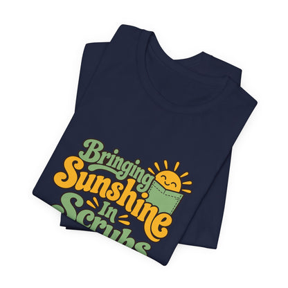 Scrubs And Sunshine Nurse Shirt