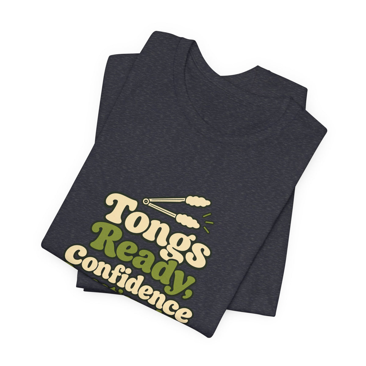 Tongs Ready Cook Retro Tee