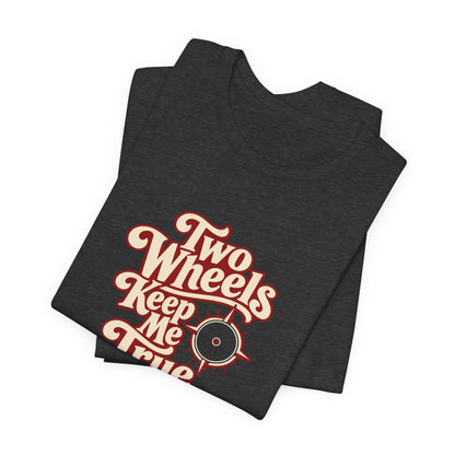Two Wheels True North Rider Tee