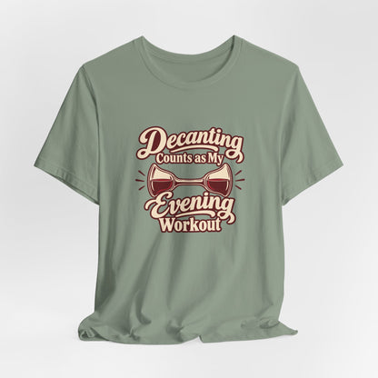 Decanting Workout Retro Shirt
