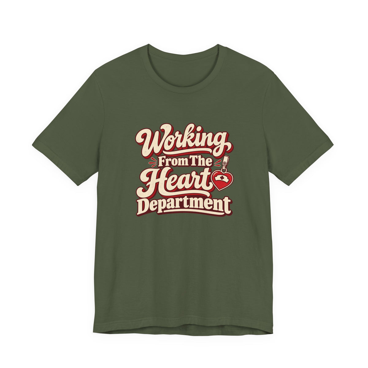 Nurse Heart Department Shirt