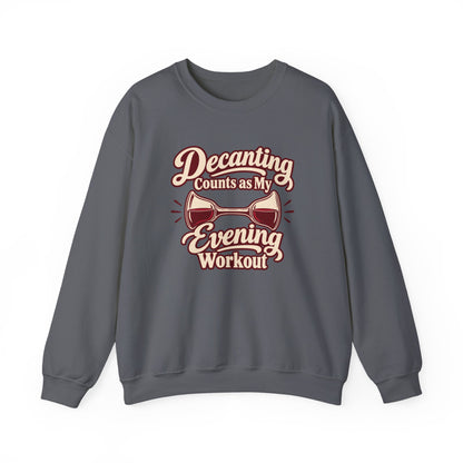 Decanting Workout Retro Sweatshirt
