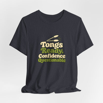 Tongs Ready Cook Retro Tee