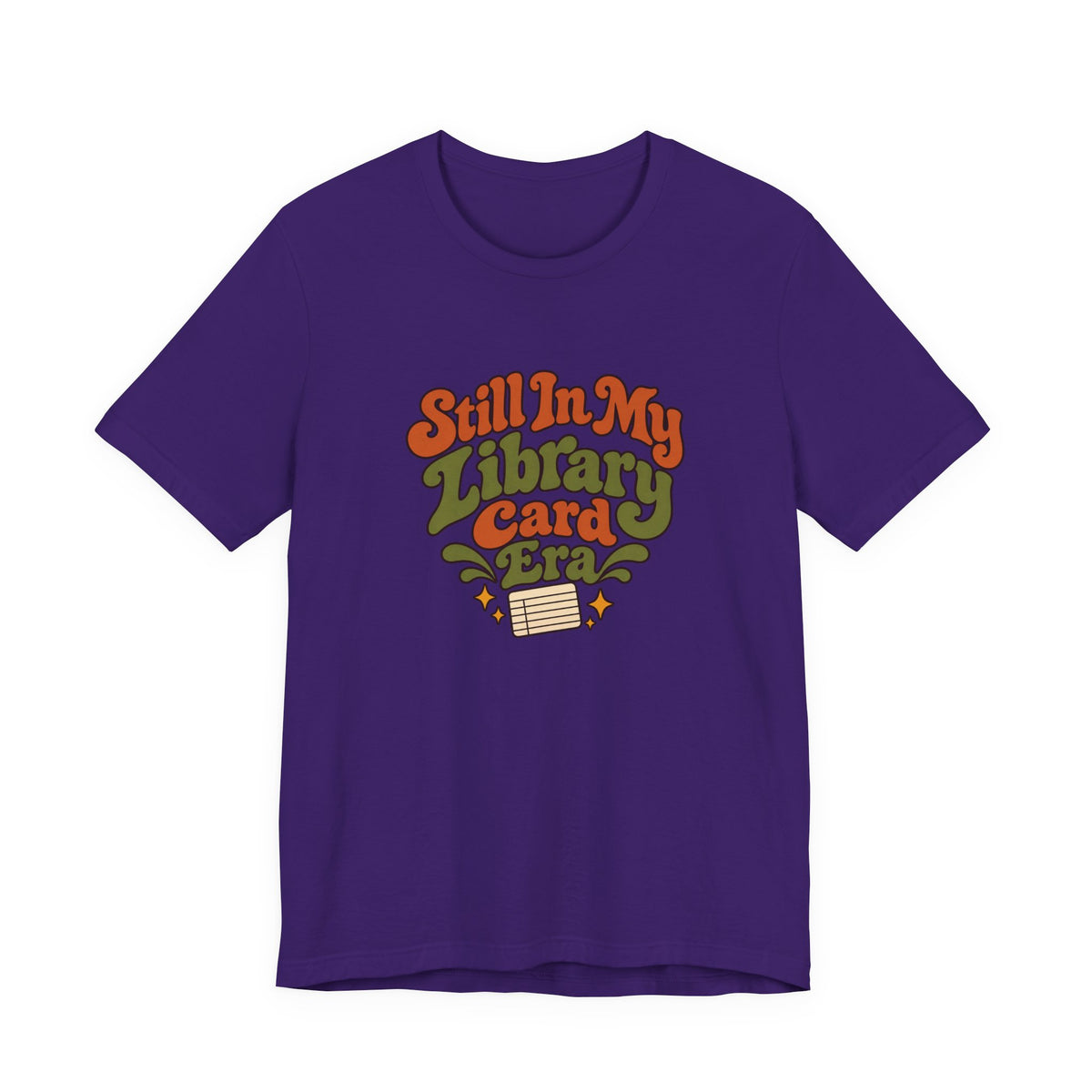 Library Card Era Vintage Tee