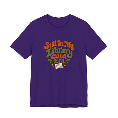 Library Card Era Vintage Tee