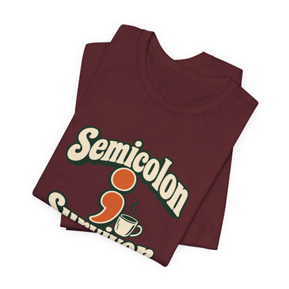 Semicolon Survivor Dev Tee