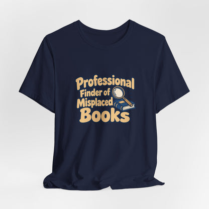 Professional Book Finder Librarian Tee