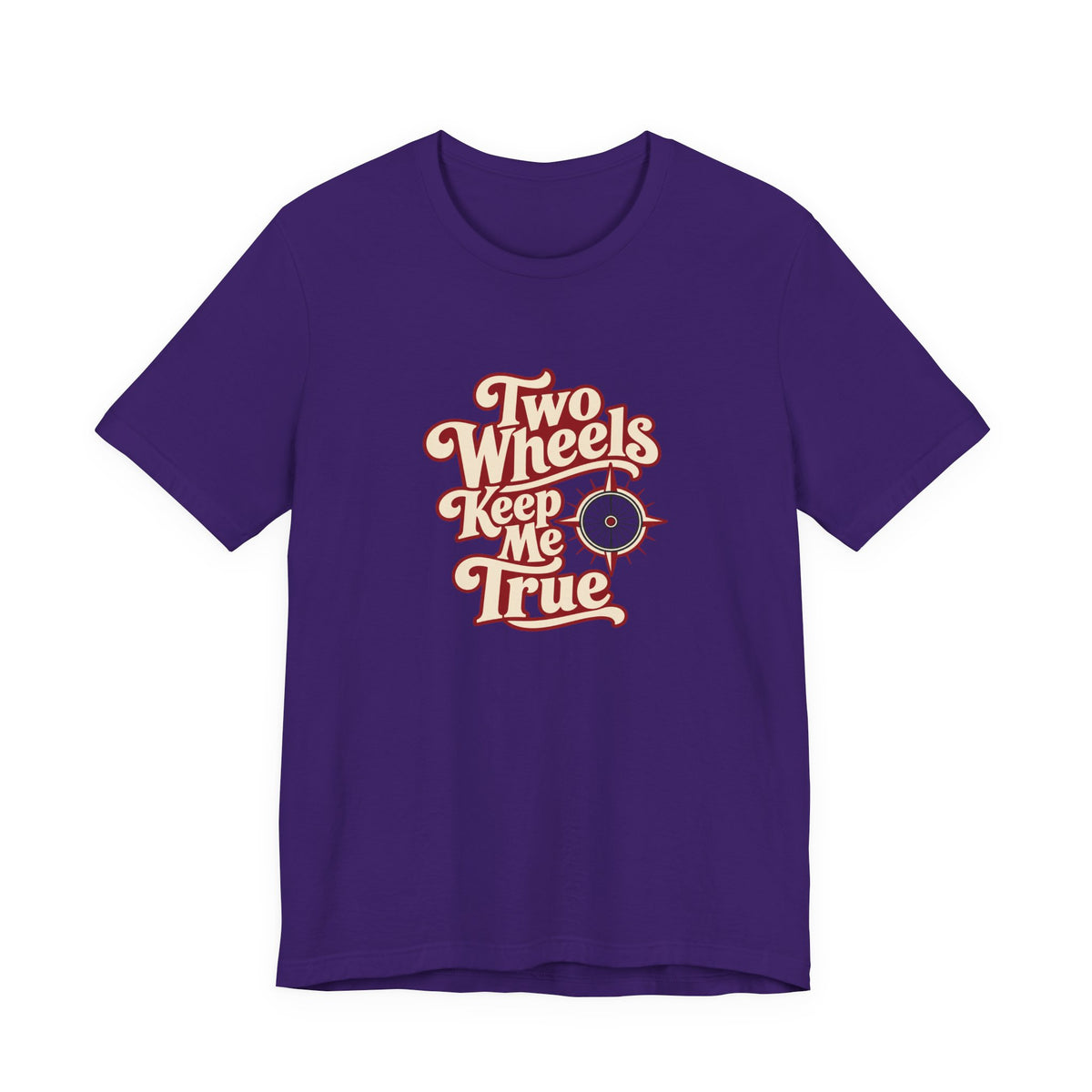 Two Wheels True North Rider Tee