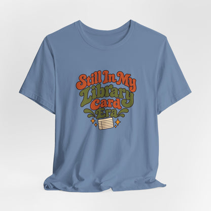 Library Card Era Vintage Tee