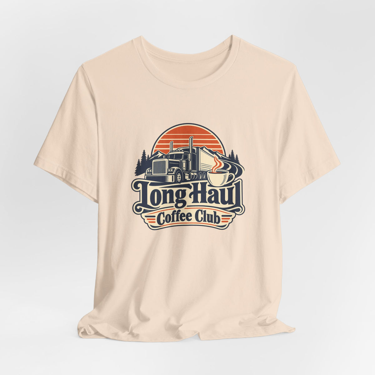 Long Haul Coffee Trucker Tee