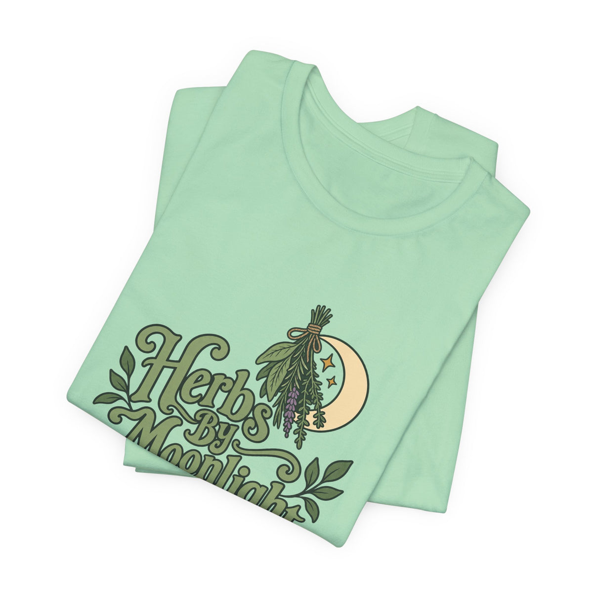 Moonlit Herbs Witchy Tee