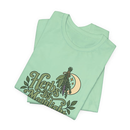 Moonlit Herbs Witchy Tee