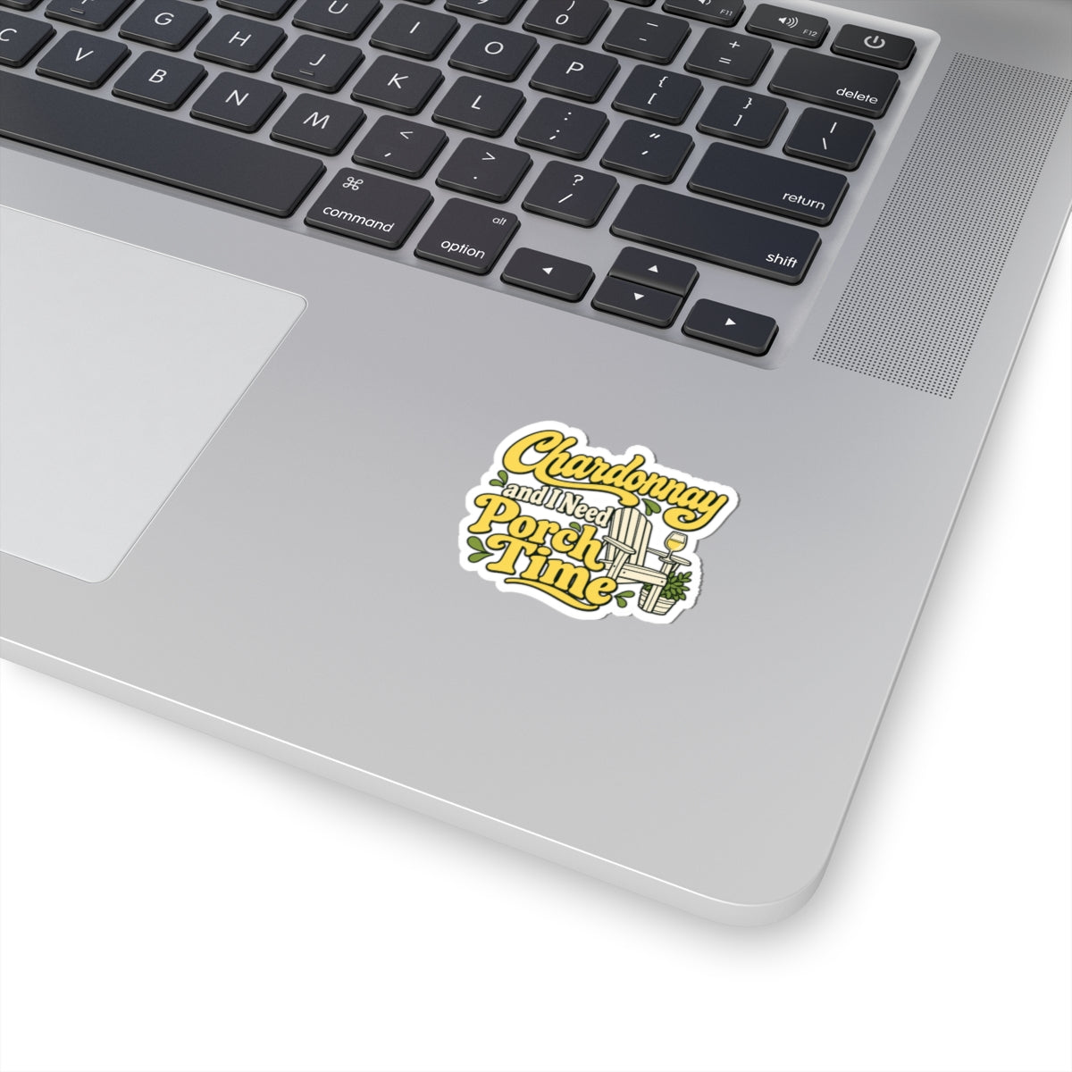 Chardonnay Porch Time Sticker