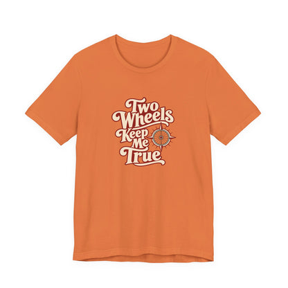 Two Wheels True North Rider Tee