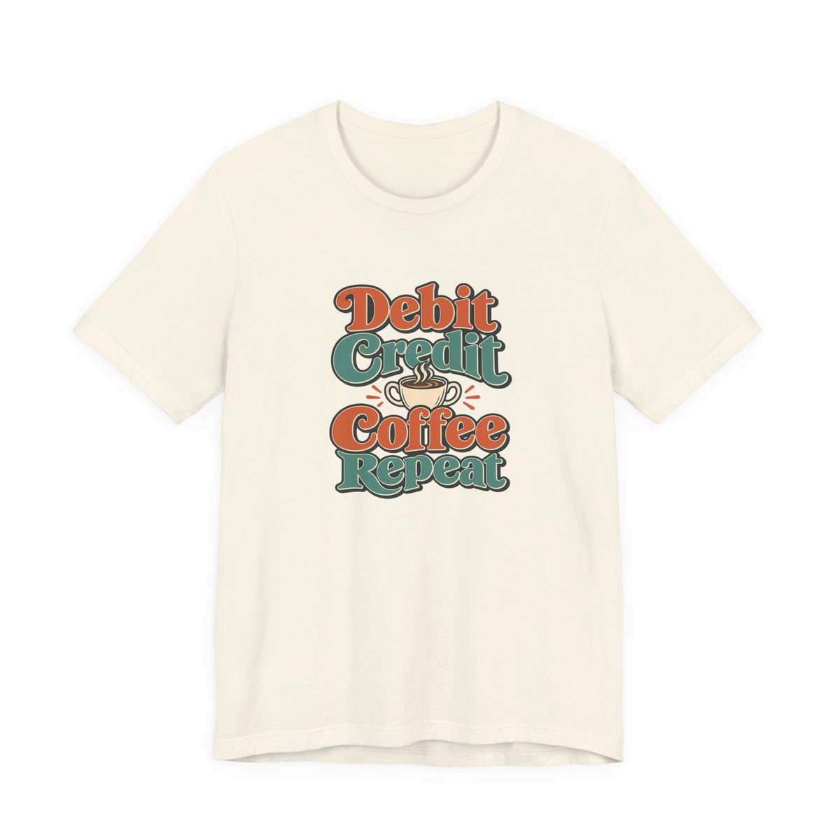 Debits Credits Coffee Tee
