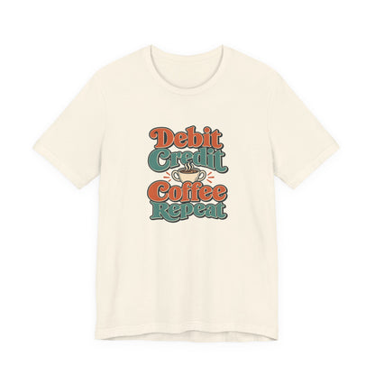 Debits Credits Coffee Tee