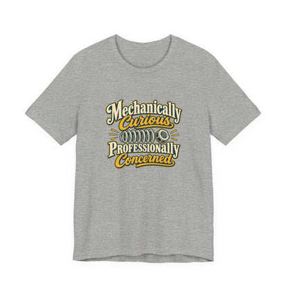 Mechanically Curious Vintage Engineer Shirt