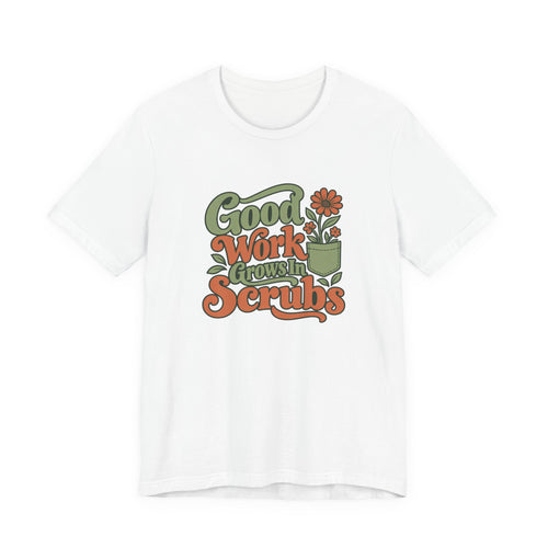 Scrub Life Bloom Retro Tee