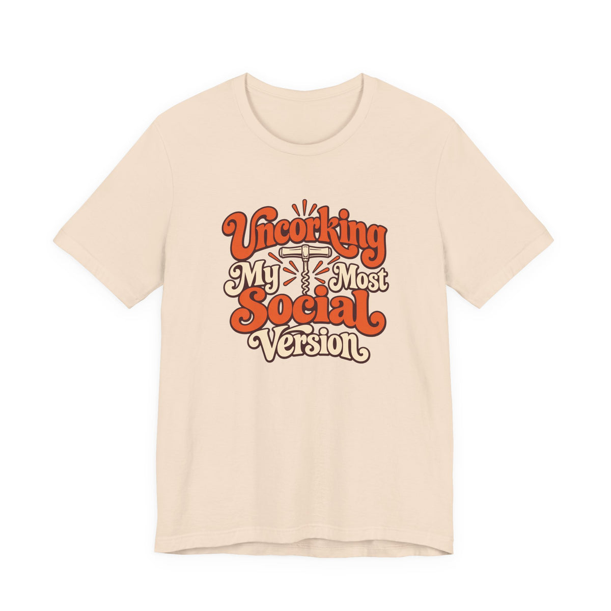 Social Version Wine Shirt