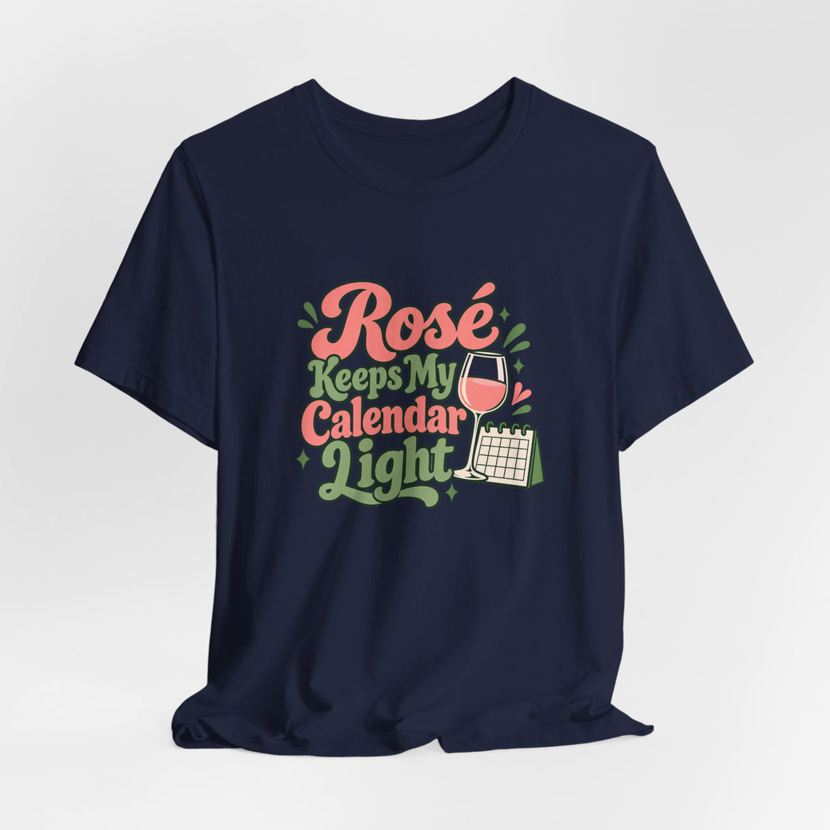 Rosé Calendar Retro Tee