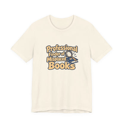 Professional Book Finder Librarian Tee