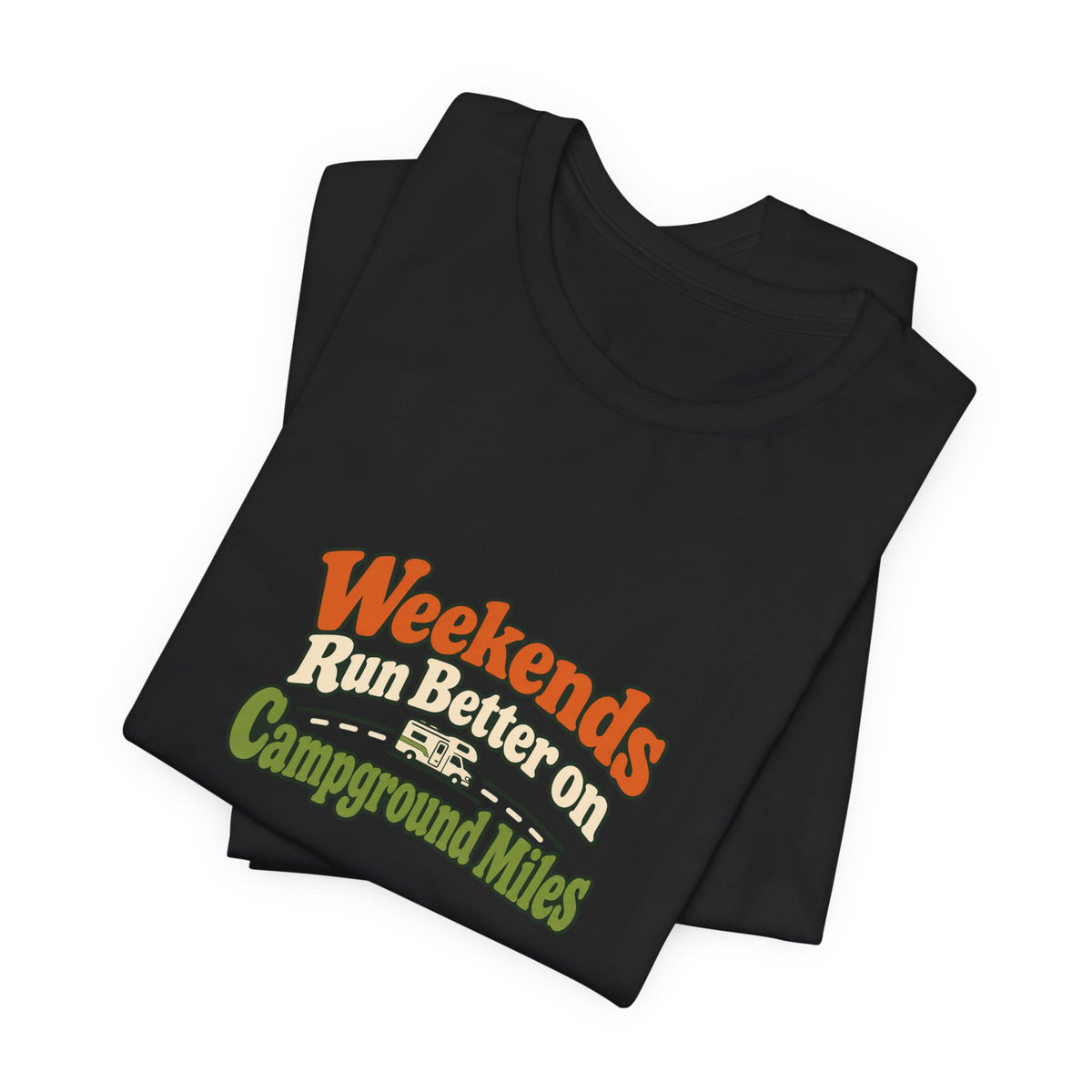 Campground Miles Retro RV Tee