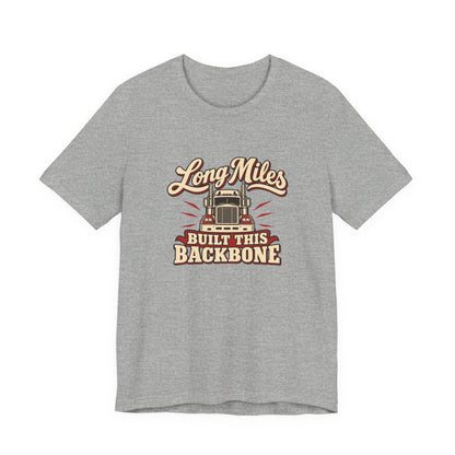 Long Haul Backbone Vintage Trucker Tee