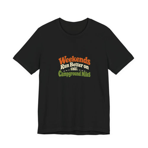 Campground Miles Retro RV Tee