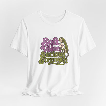 Quiet Strength Nurse Retro Tee