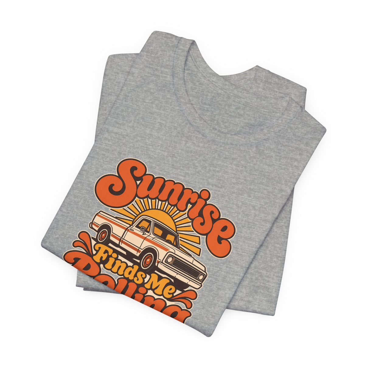 Truck Stop Sunrise Vintage Tee