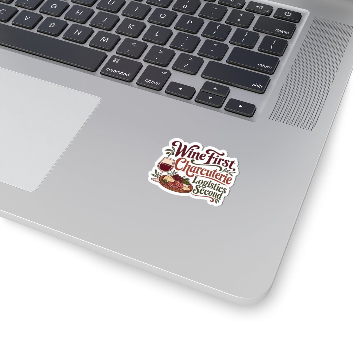 Charcuterie Logistics Wine Sticker