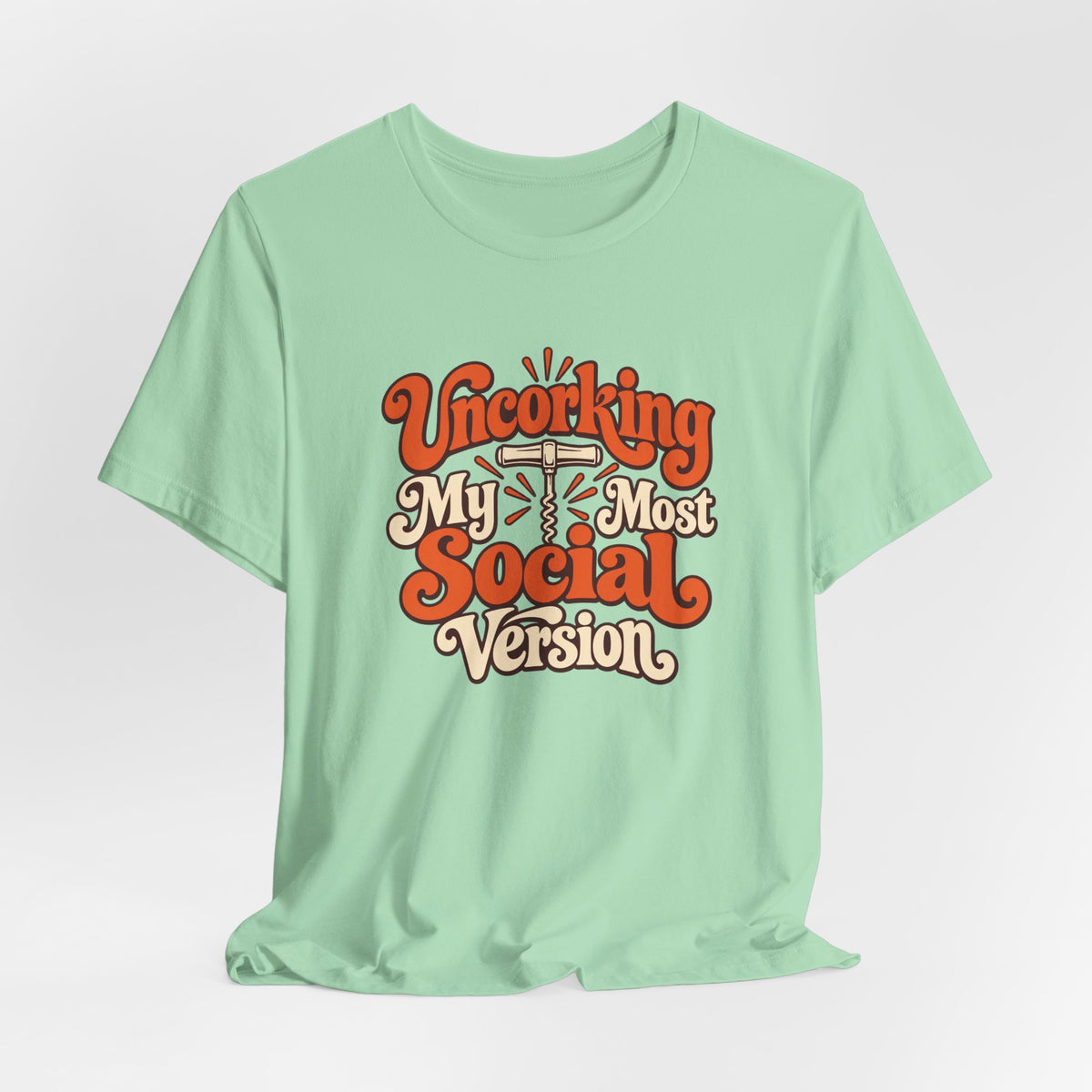 Social Version Wine Shirt