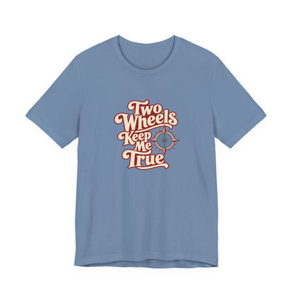 Two Wheels True North Rider Tee