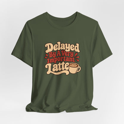 Latte Delay Retro Tee