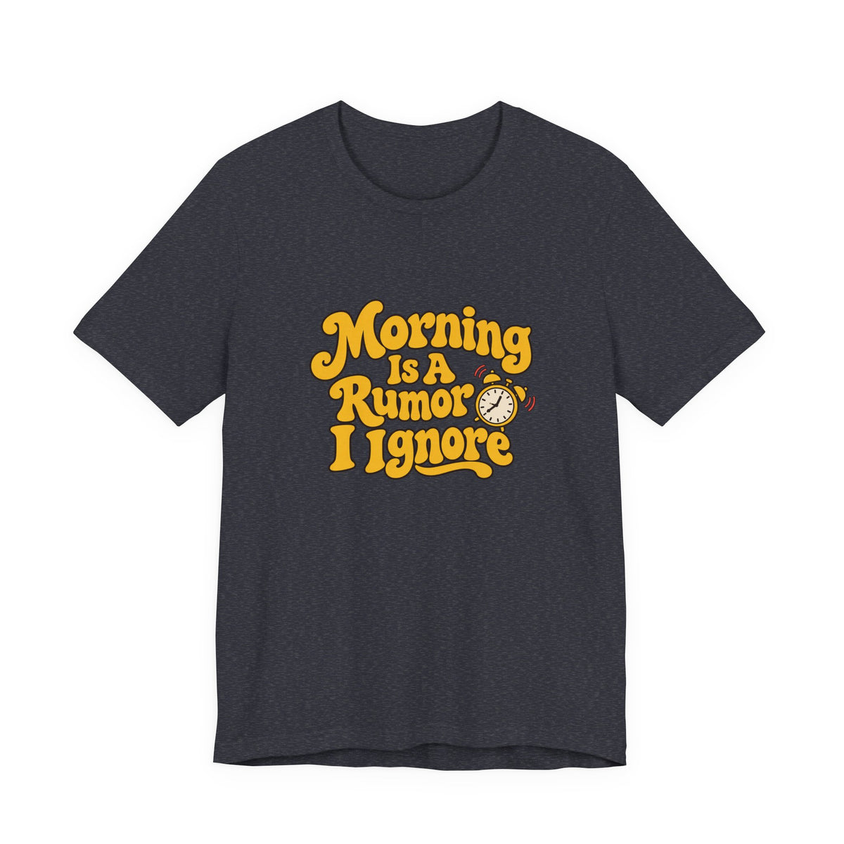 Morning Rumor Retro Humor Tee