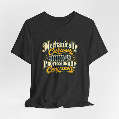 Mechanically Curious Vintage Engineer Shirt