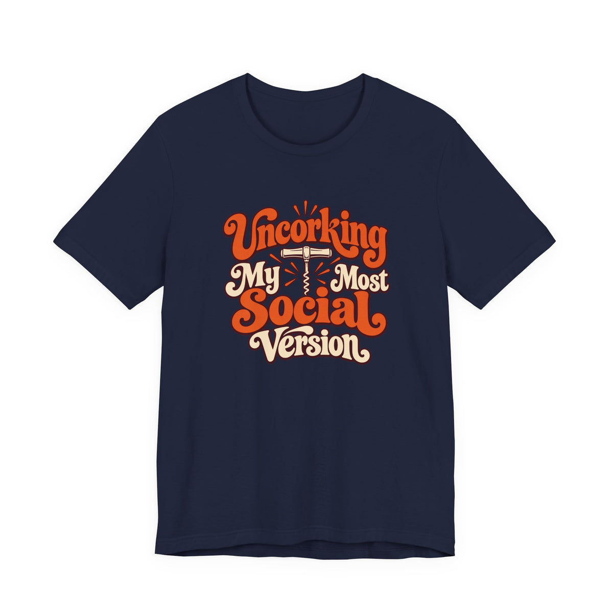 Social Version Wine Shirt