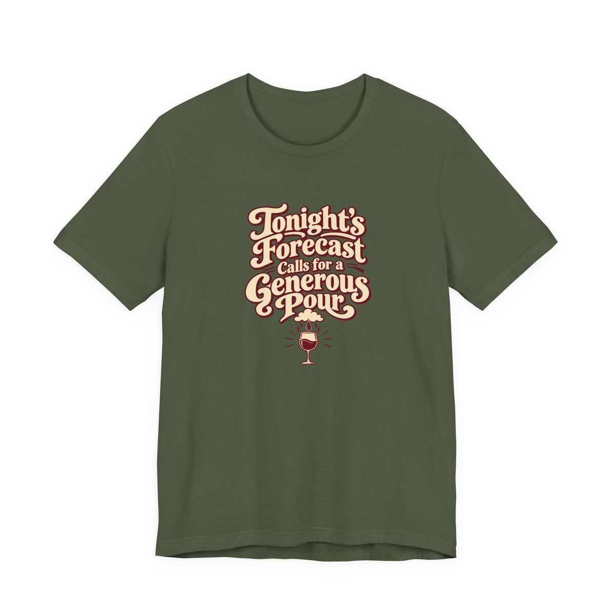 Generous Pour Forecast Retro Tee