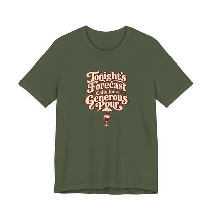 Generous Pour Forecast Retro Tee