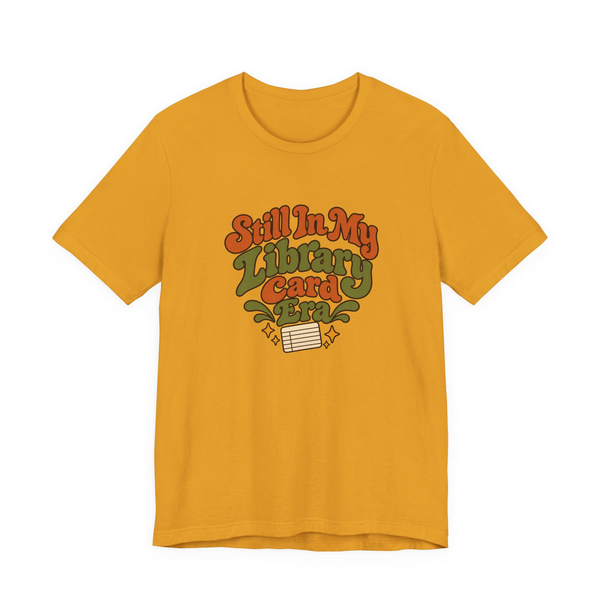 Library Card Era Vintage Tee