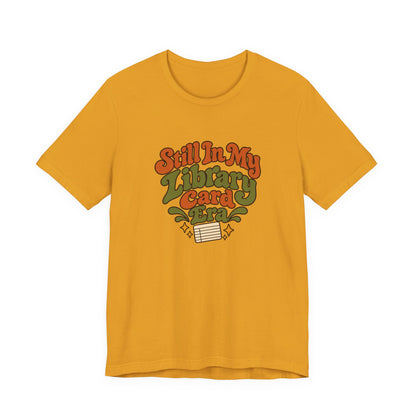 Library Card Era Vintage Tee