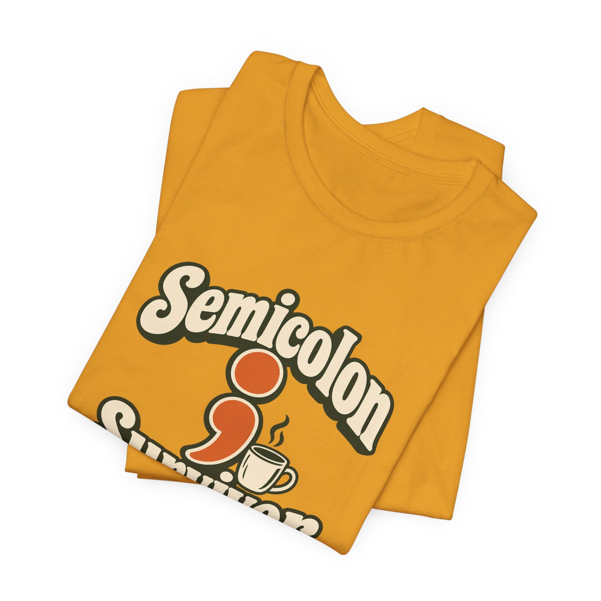Semicolon Survivor Dev Tee