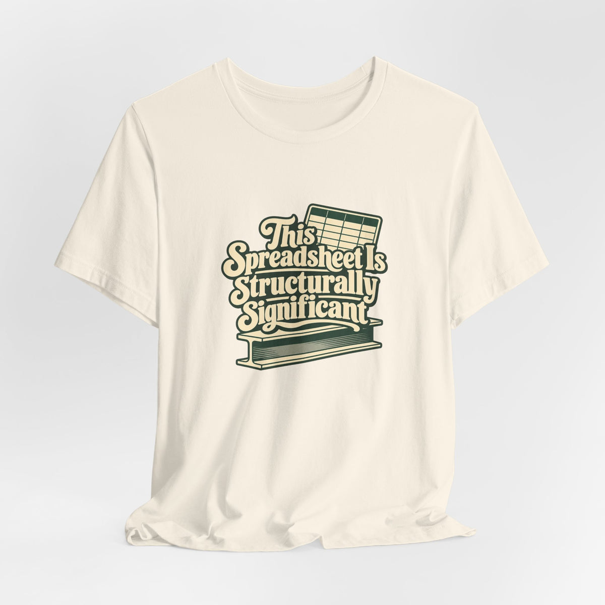 Spreadsheet Structural Support Tee
