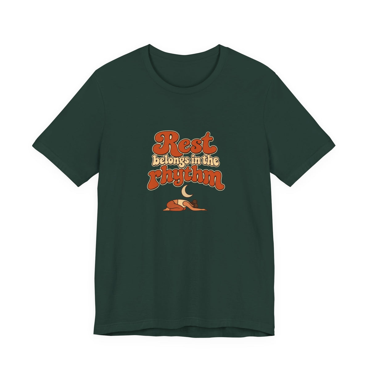 Rest Is Movement Yoga Tee