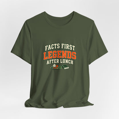 Facts First History Teacher Tee