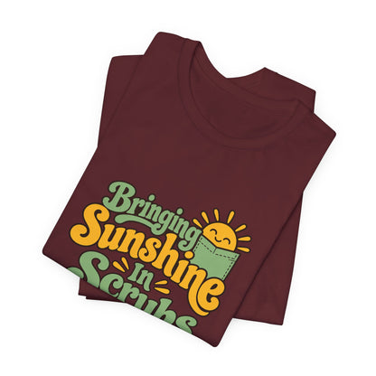 Scrubs And Sunshine Nurse Shirt
